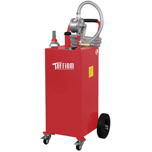 TUFFIOM 20/30/35 Gallon Portable Fuel Storage Tank with Wheels
